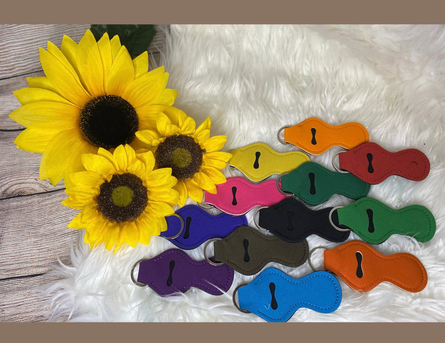 Lip Balm Keychain Holder